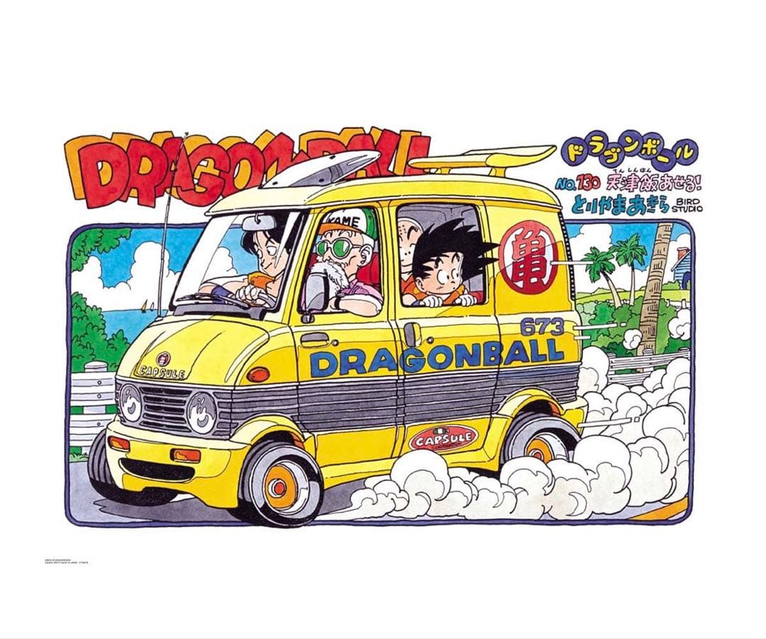 ゲンキマツリ ドラゴンボール 40周年 原作イラストグッズ B1ポスター 3種