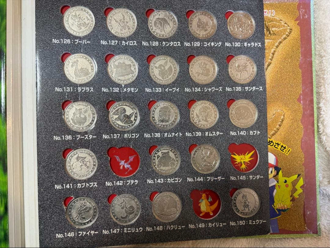 ポケモンメタルフォルダー&136枚