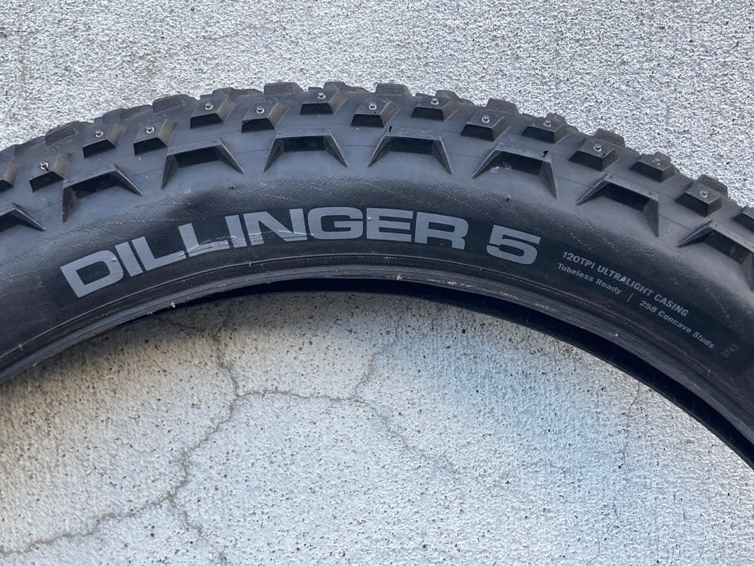 パーツ 45NRTH DILLINGER5 26x4.6 120tpi FATBIKE