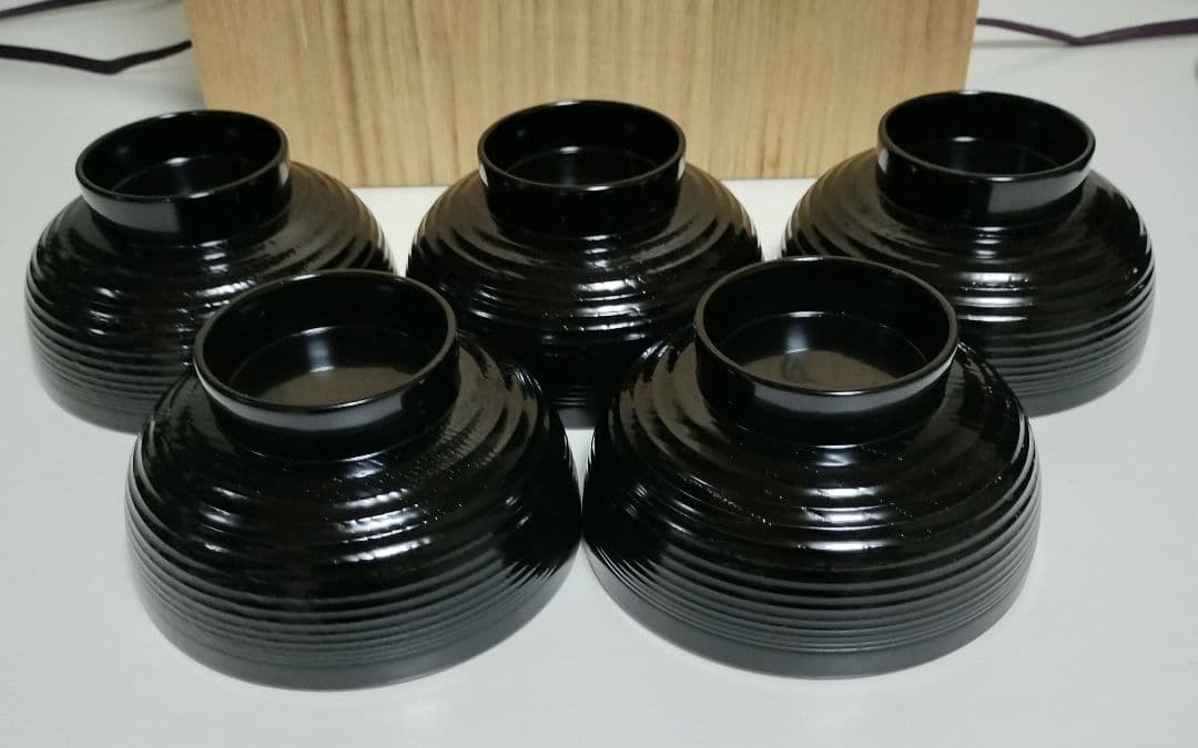 輪島塗　雪月花蒔絵　煮物椀　作家もの