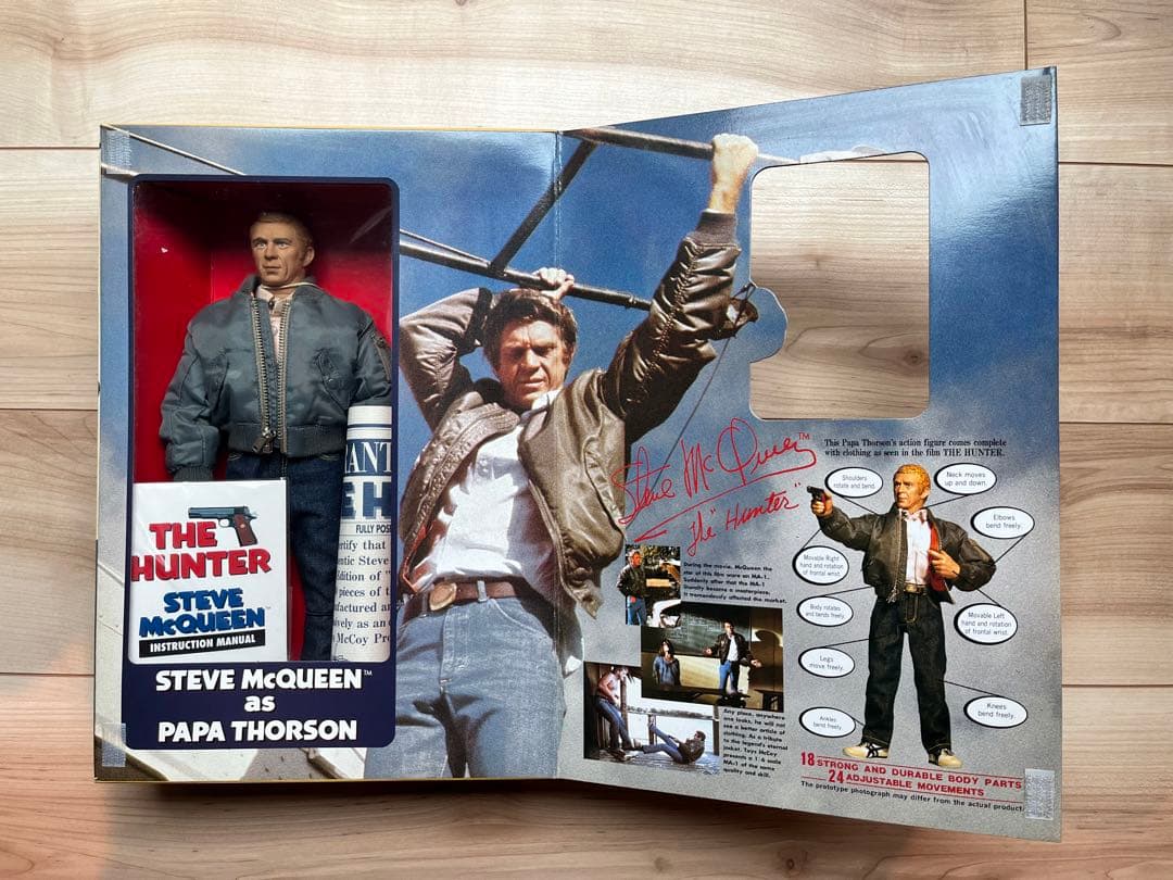 トイズマッコイ製　スティーブマックイーン HUNTER 2000体限定　オマケ付