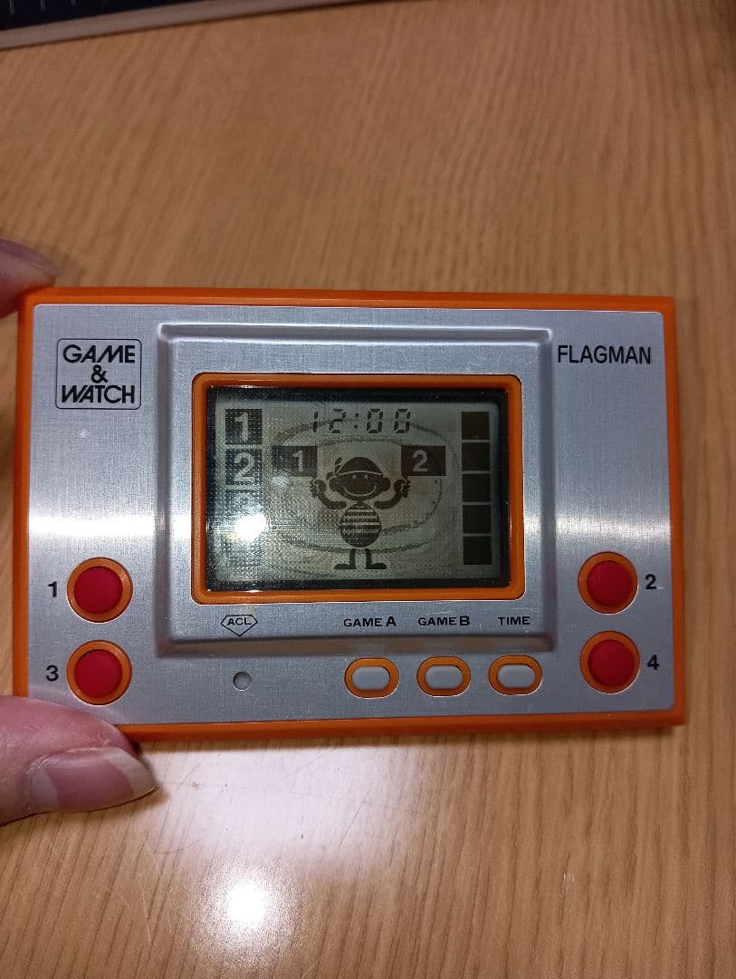 GAME & WATCH FLAGMAN 中古品