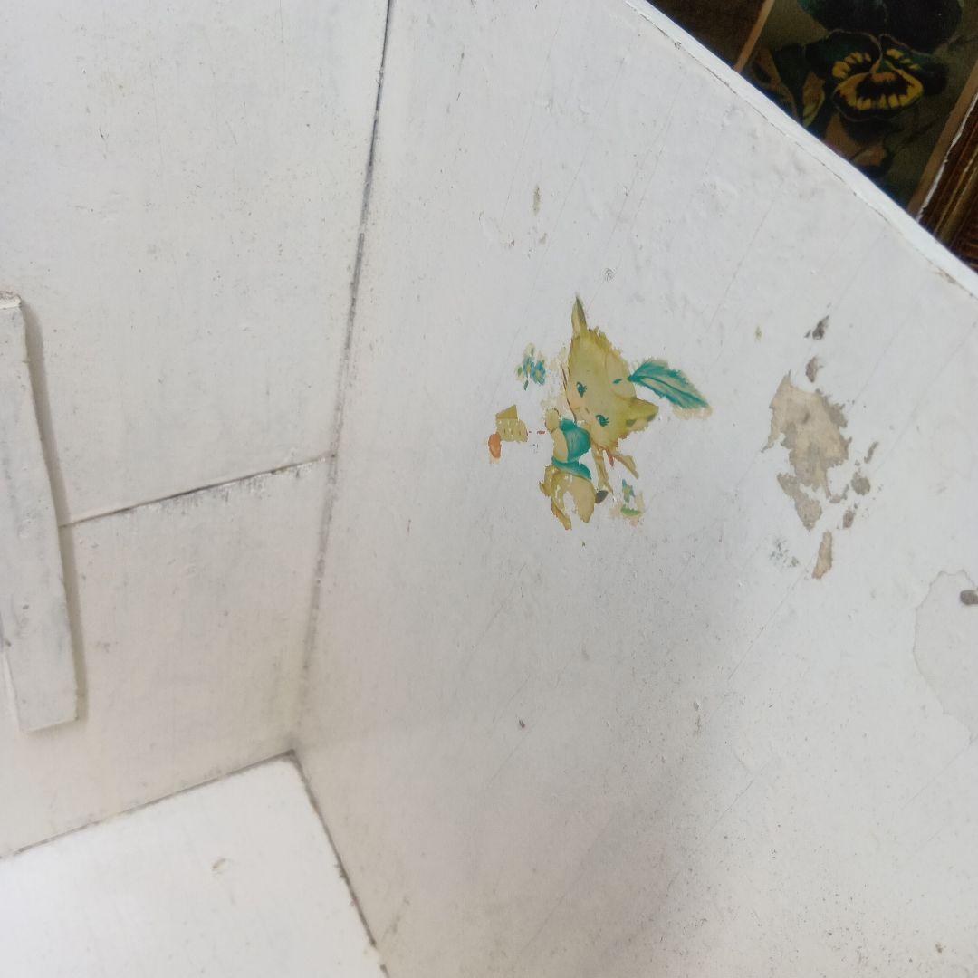 ♥ホワイトの可愛いヴィンテージ揺りかご♥