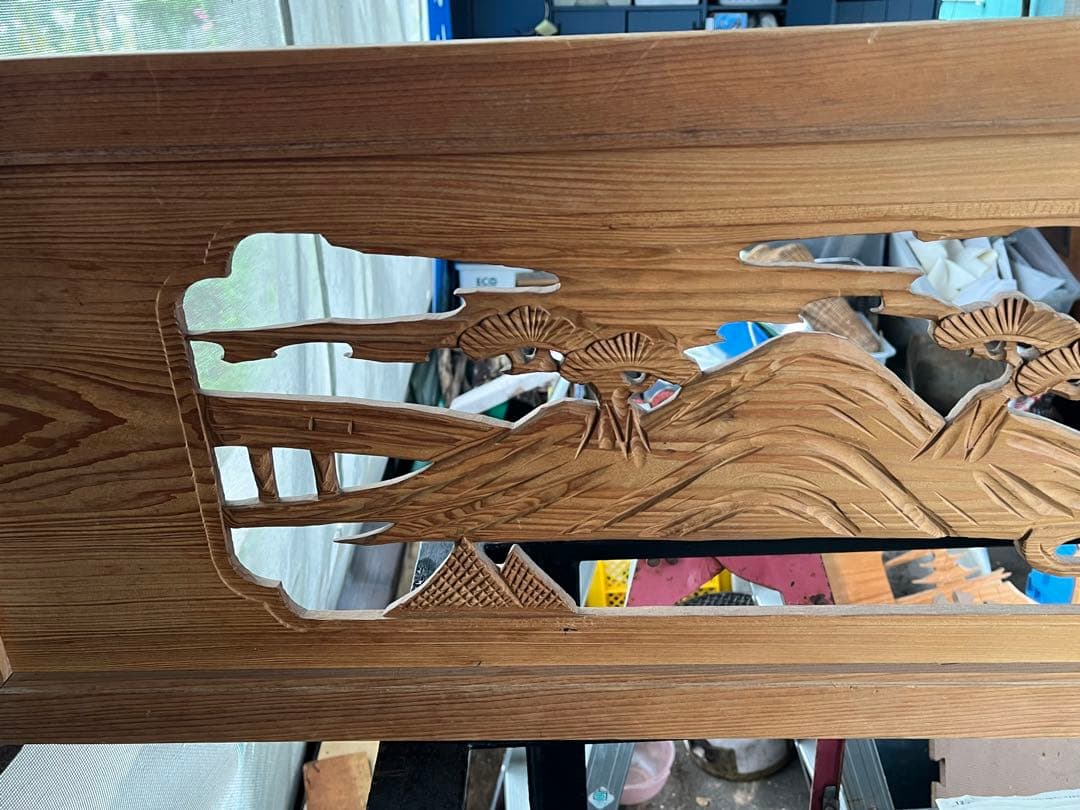 欄間彫刻、彫刻欄間、和室欄間彫刻、 レトロ欄間、欄間、欄間装飾