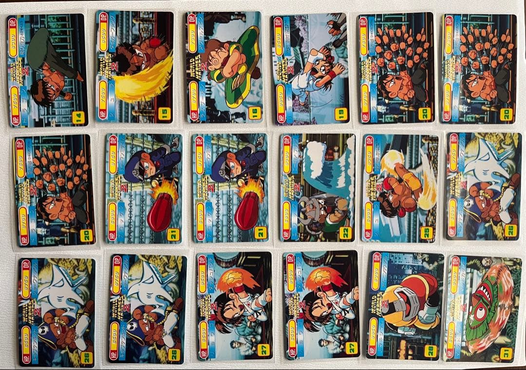 侍魂 ワールドヒーローズ2 龍虎の拳 ファイヤースープレックス トレカ105枚