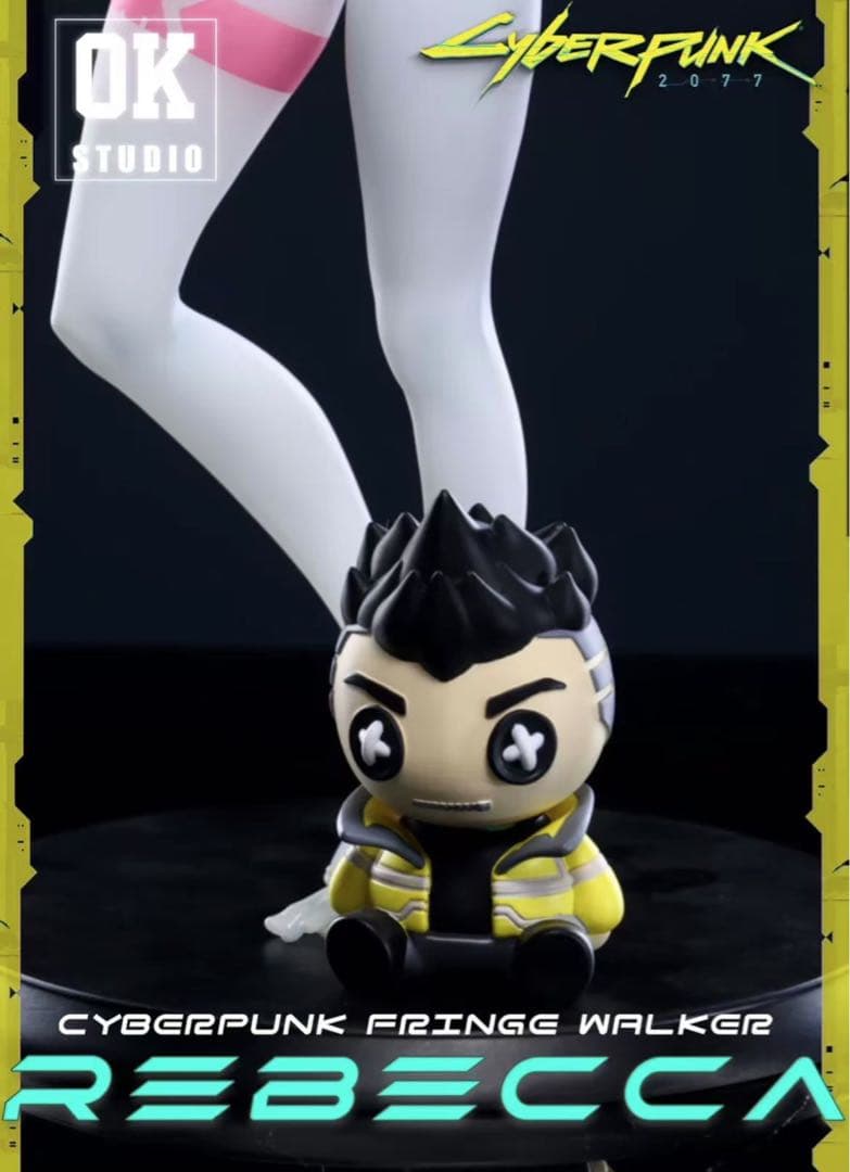 サイバーパンク レベッカ ガレージキット ガレキ スタチュー②