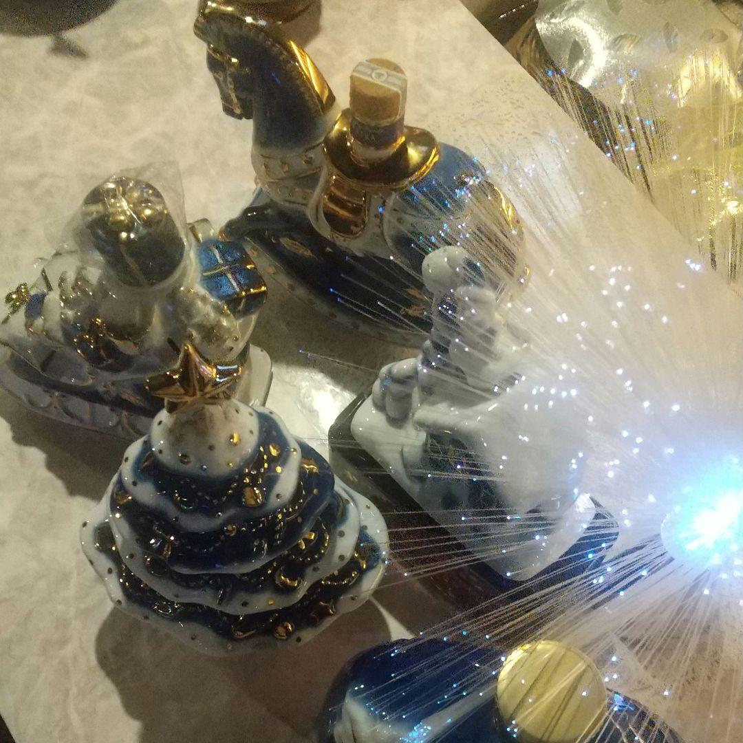 SUNTORY BRANDY〈クリスマス陶器ボトル★5TYPE・5本〉未開栓