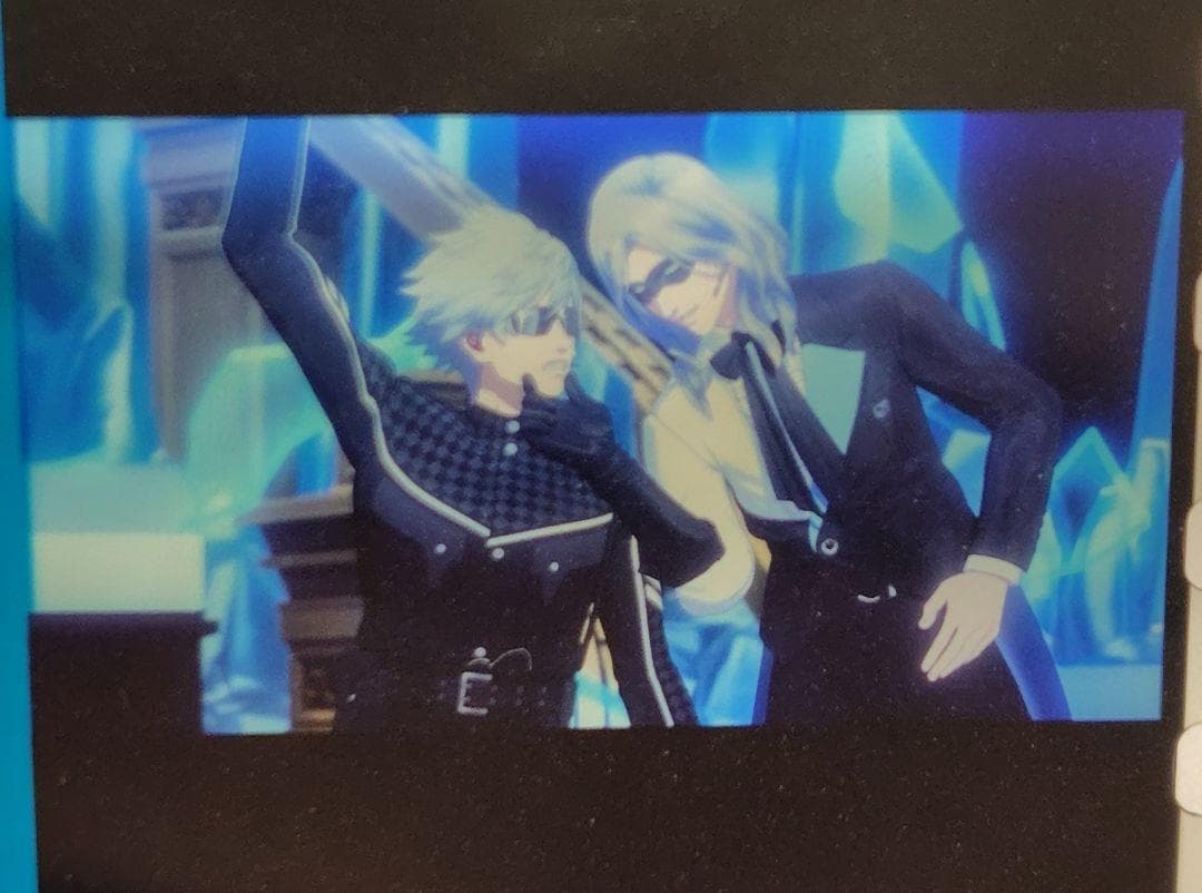 【うたのプリンスさま】タブナイコマフィルム 　カミュ　黒崎蘭丸　顎ぐい