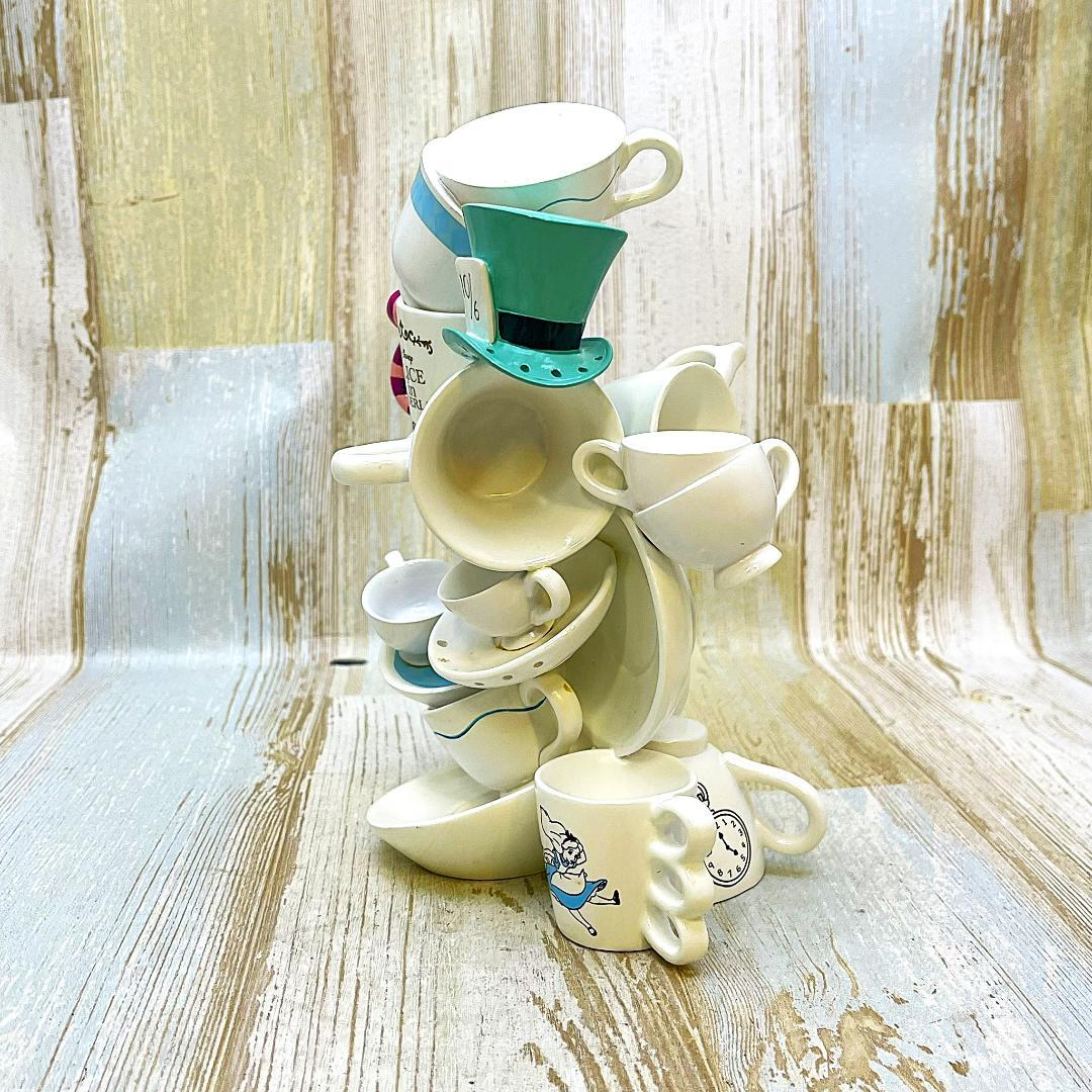 不思議の国のアリス フィギュア アクセサリースタンド 小物入れ