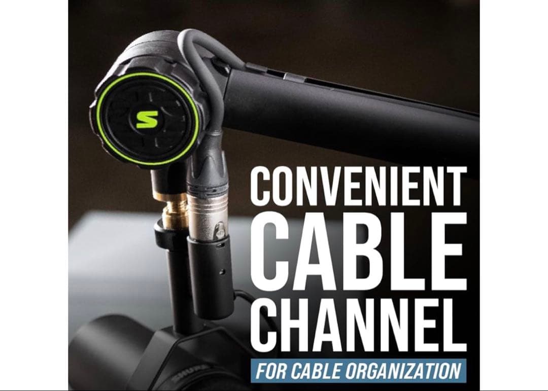 Shure by Gator マイクアームスタンド SH-BROADCAST1