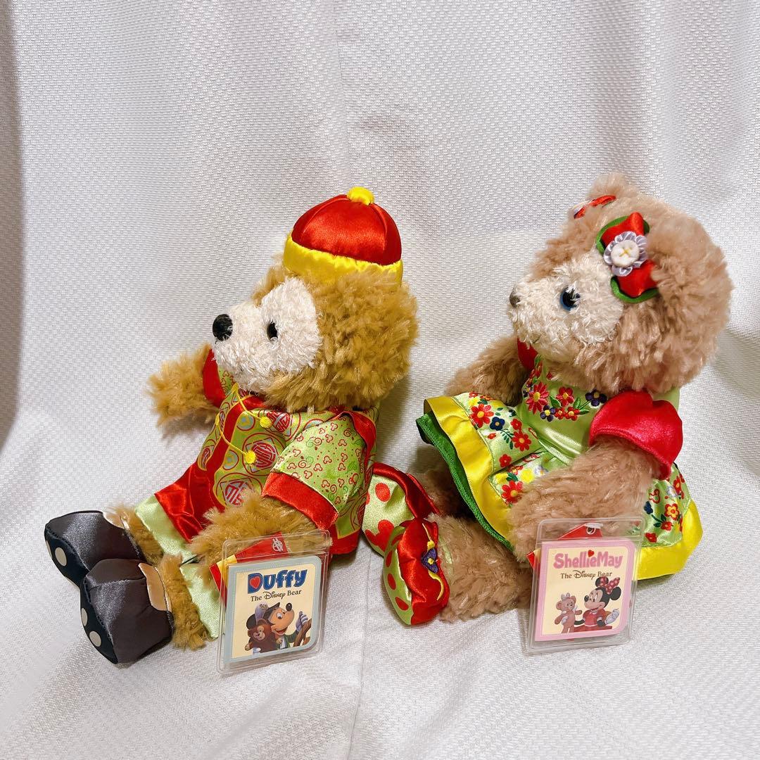 香港ディズニー　ぬいぐるみ　ダッフィー　シェリーメイ　ステラルー　クッキー