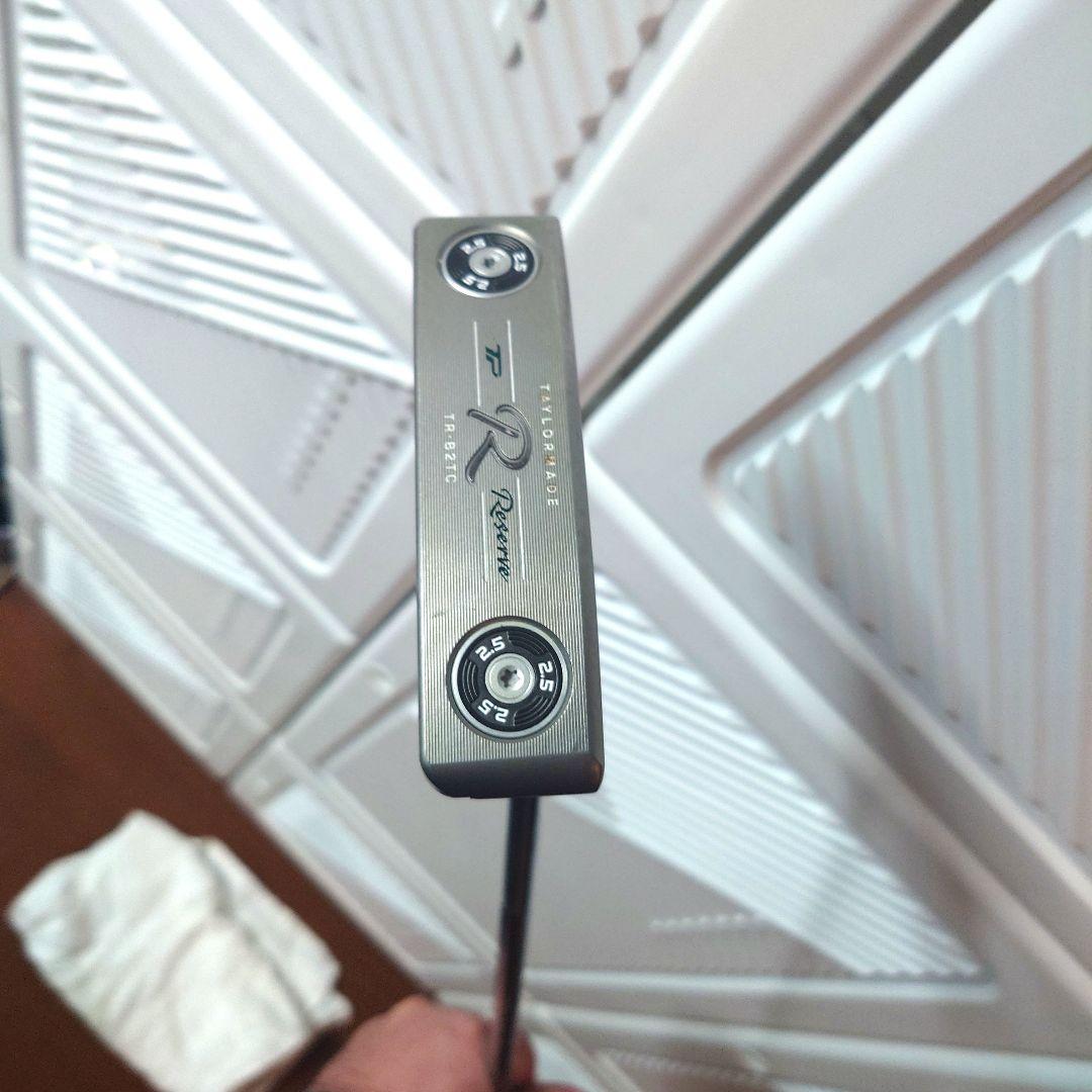 テーラーメイドリザーブパター ヘッドカバー付き