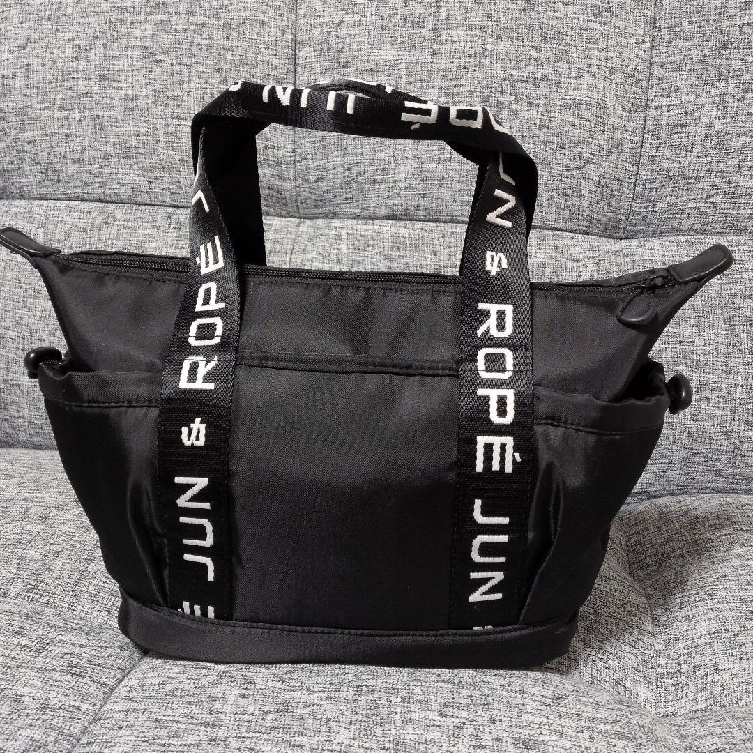 現行販売品 JUN & ROPE ロゴテープカートバッグ