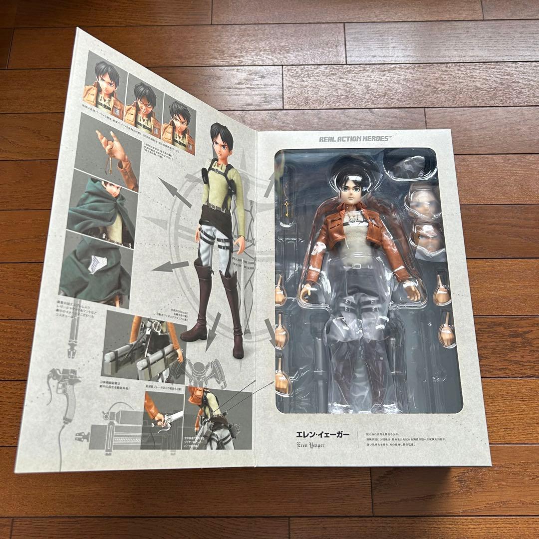 進撃の巨人　エレン・イェーガー　RAH　フィギュア　リアルアクションヒーローズ