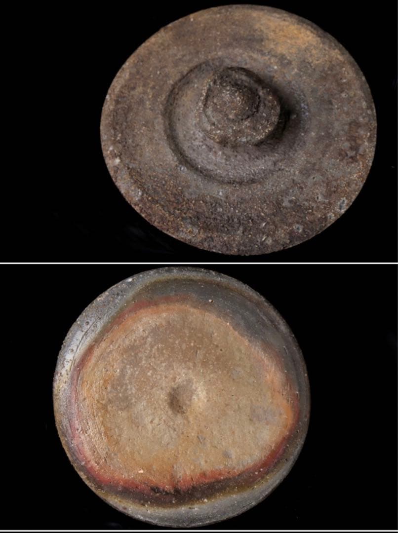 備前焼水指　山本陶秀　人間国宝　茶器　茶具