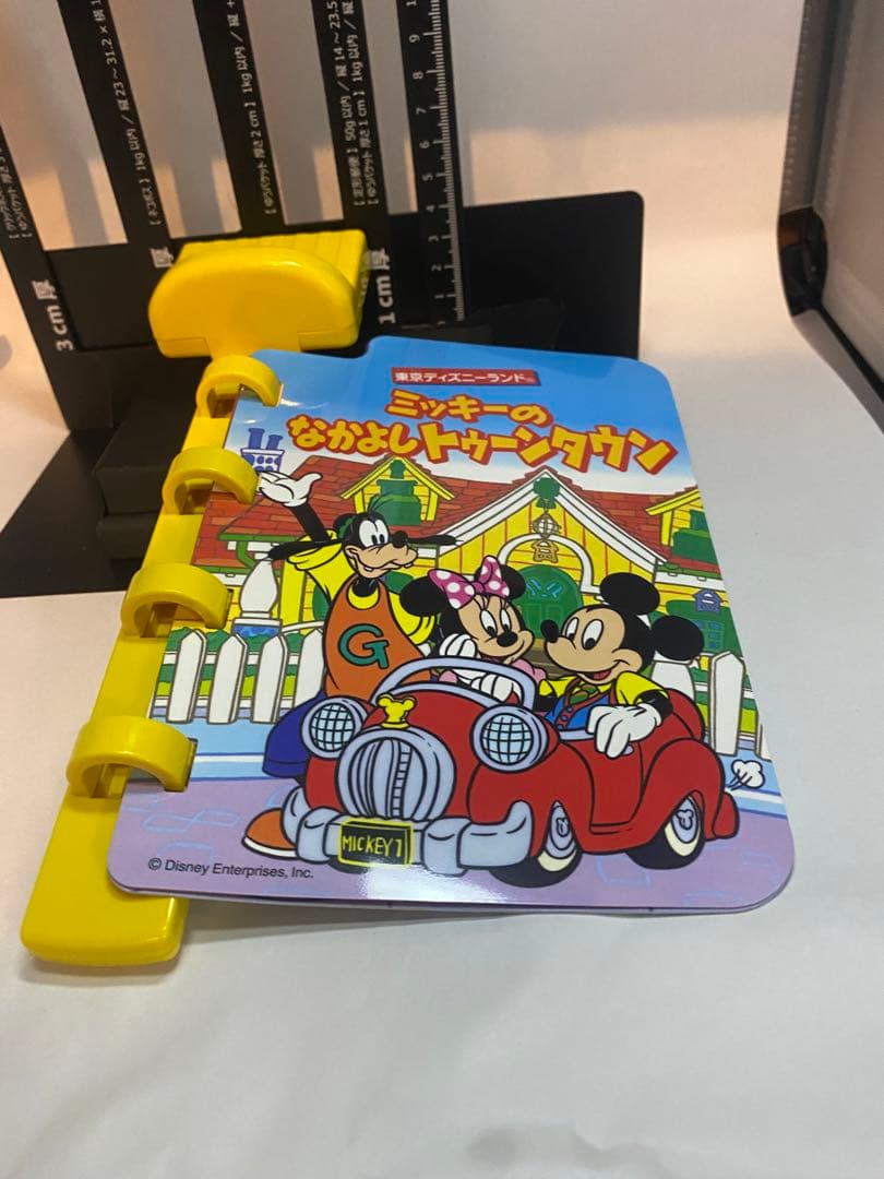 新品未使用★さわってピコ ミッキーなかよしトゥーンタウン もののなまえと音★美品