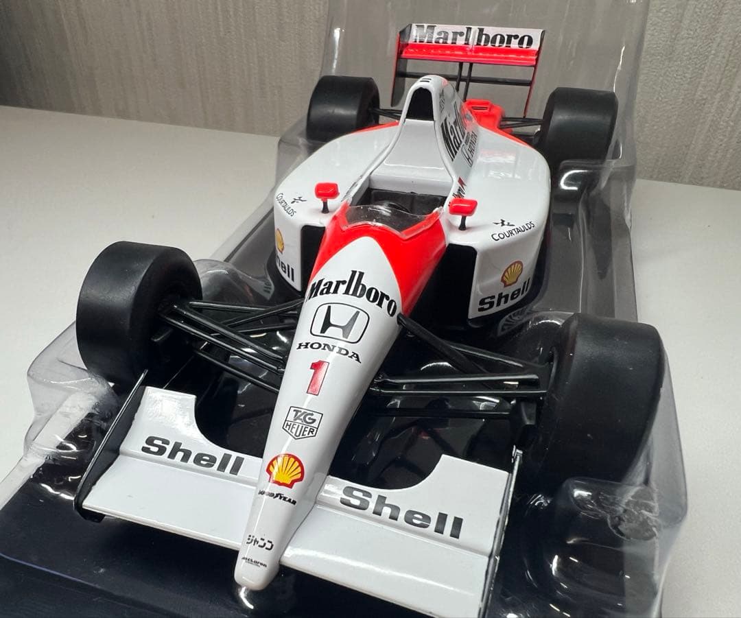 ビッグスケールF1コレクション　MP4/6 Aセナ　マルボロ使用　日本未発売
