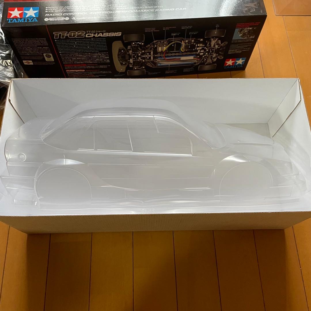 タミヤ　1/10RC アルファロメオ155 V6 TI マルティー二