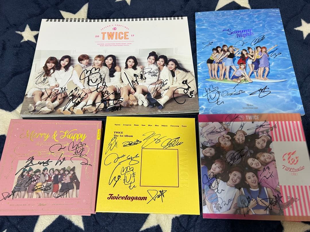 twice the 1st album 直筆サイン入り