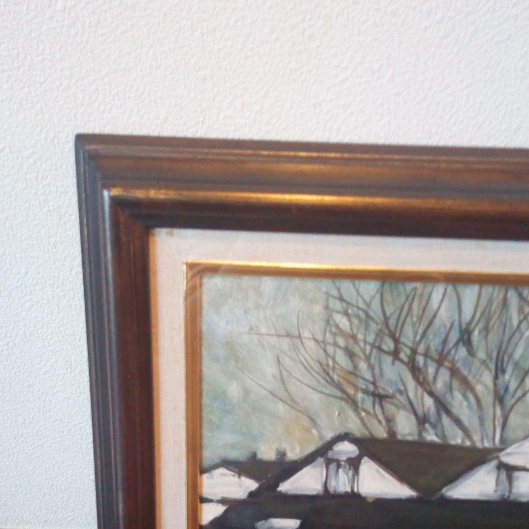 堀内規次画伯　油絵　酒田山居倉庫