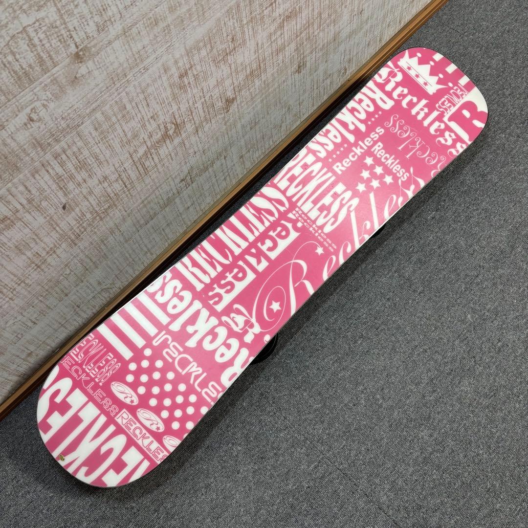 【最終値下げ】【送料無料】Reckless スノーボードセット