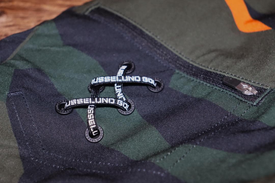 新品 ラッセルノ ゴルフ ストレッチ カモフラロングパンツ (4/M)　Ⓗ