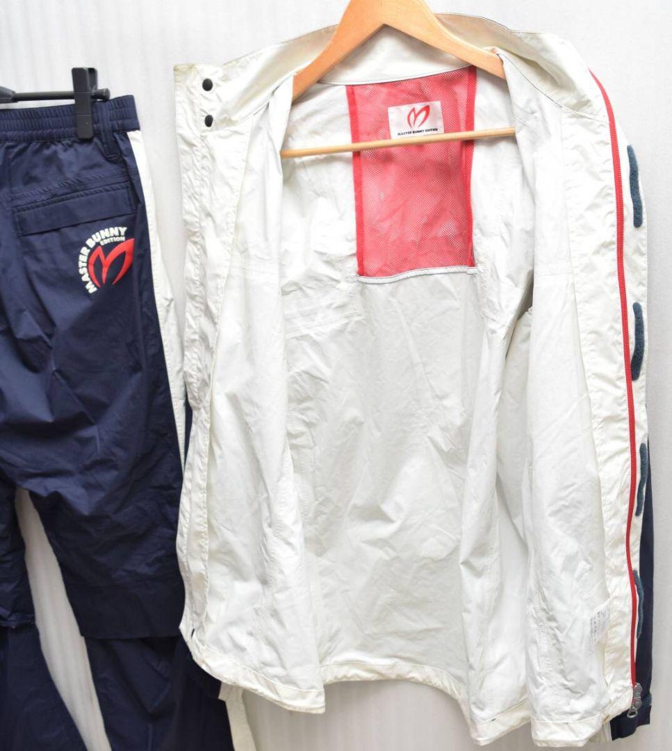 マスターバニーエディション パーリーゲイツ レイン ジャケット パンツ 上下