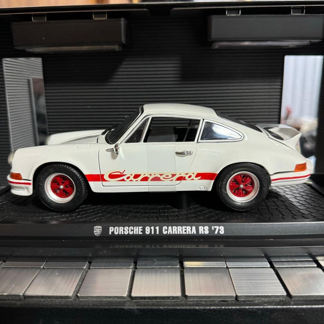 絶版未展示品 京商1/18 サーキットの狼 ポルシェ911 カレラ RS ’73