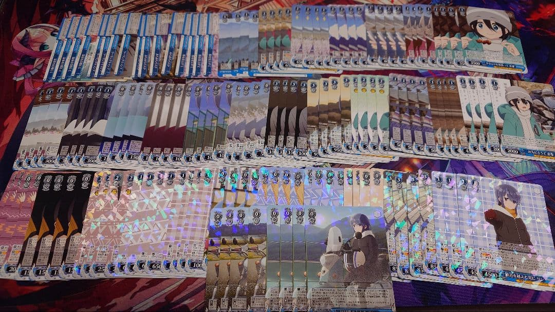 ヴァイスシュヴァルツ　ゆるキャン　RR以下4コン＋α