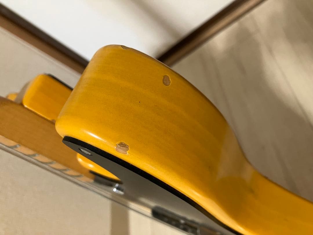 fender japan テレキャスター　バタースコッチブロンド