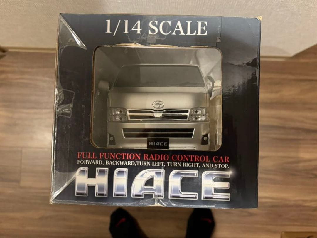 トヨタ　ハイエース　1/14 ラジコン　ミニカー　希少