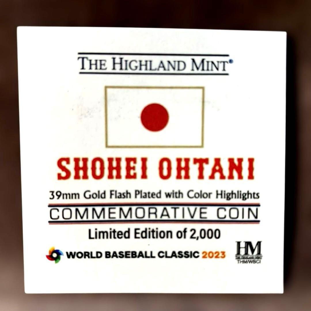 大谷翔平　2023 WBC　二刀流　ゴールド　限定2000個
