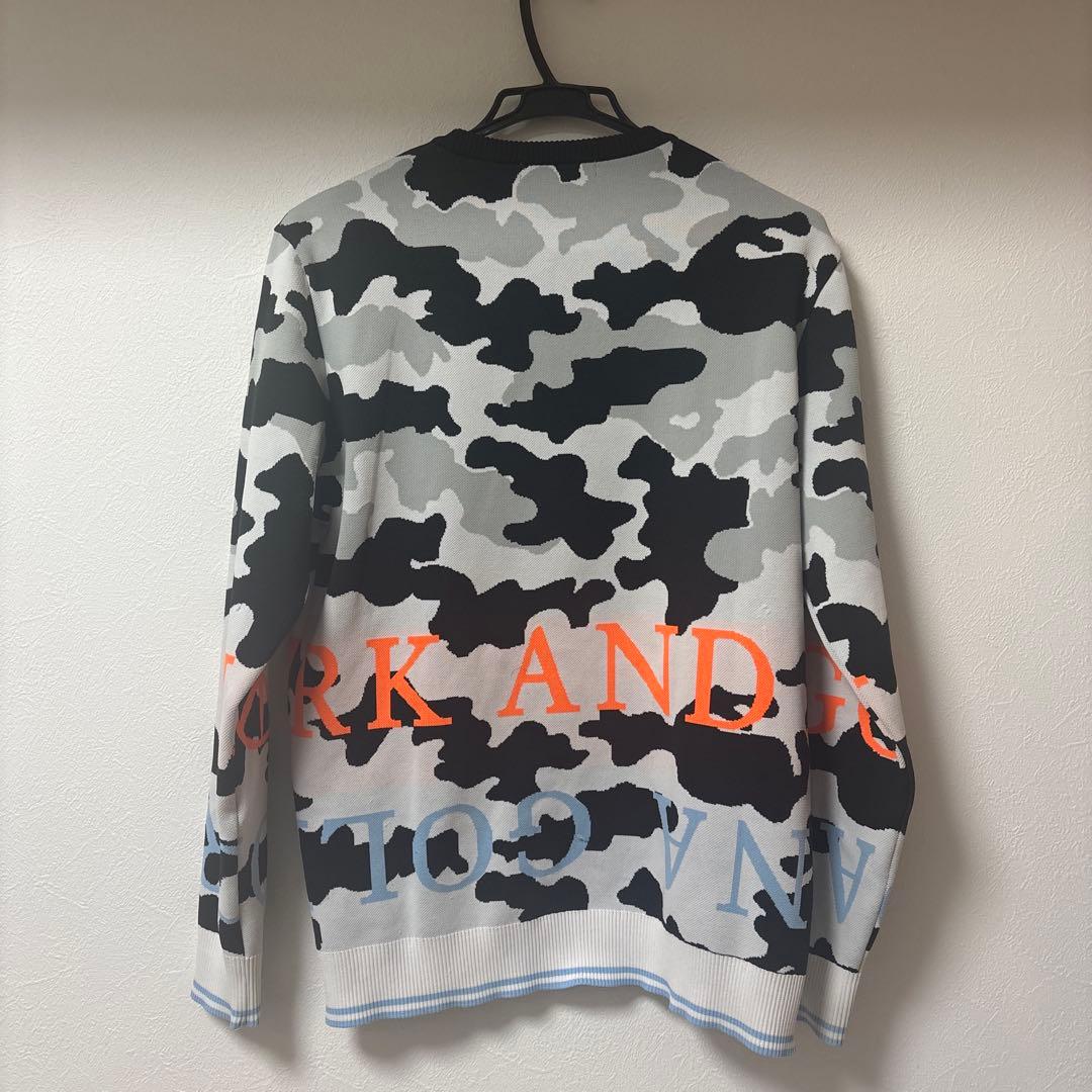 MARK & LONA 迷彩柄セーター