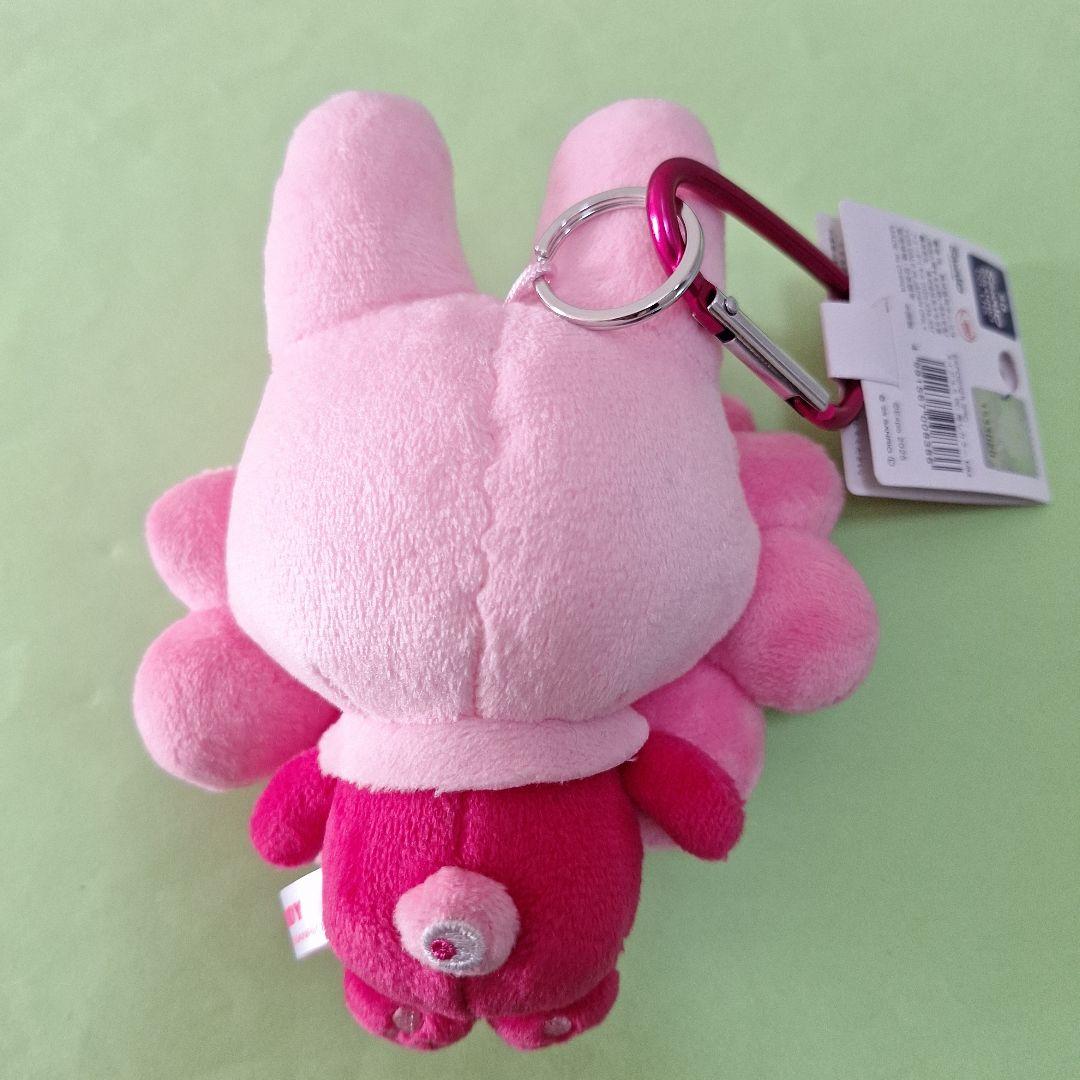 【値下げ中】サンリオ マイメロ ミャクミャク 推しカラー ぬいぐるみ カラビナ