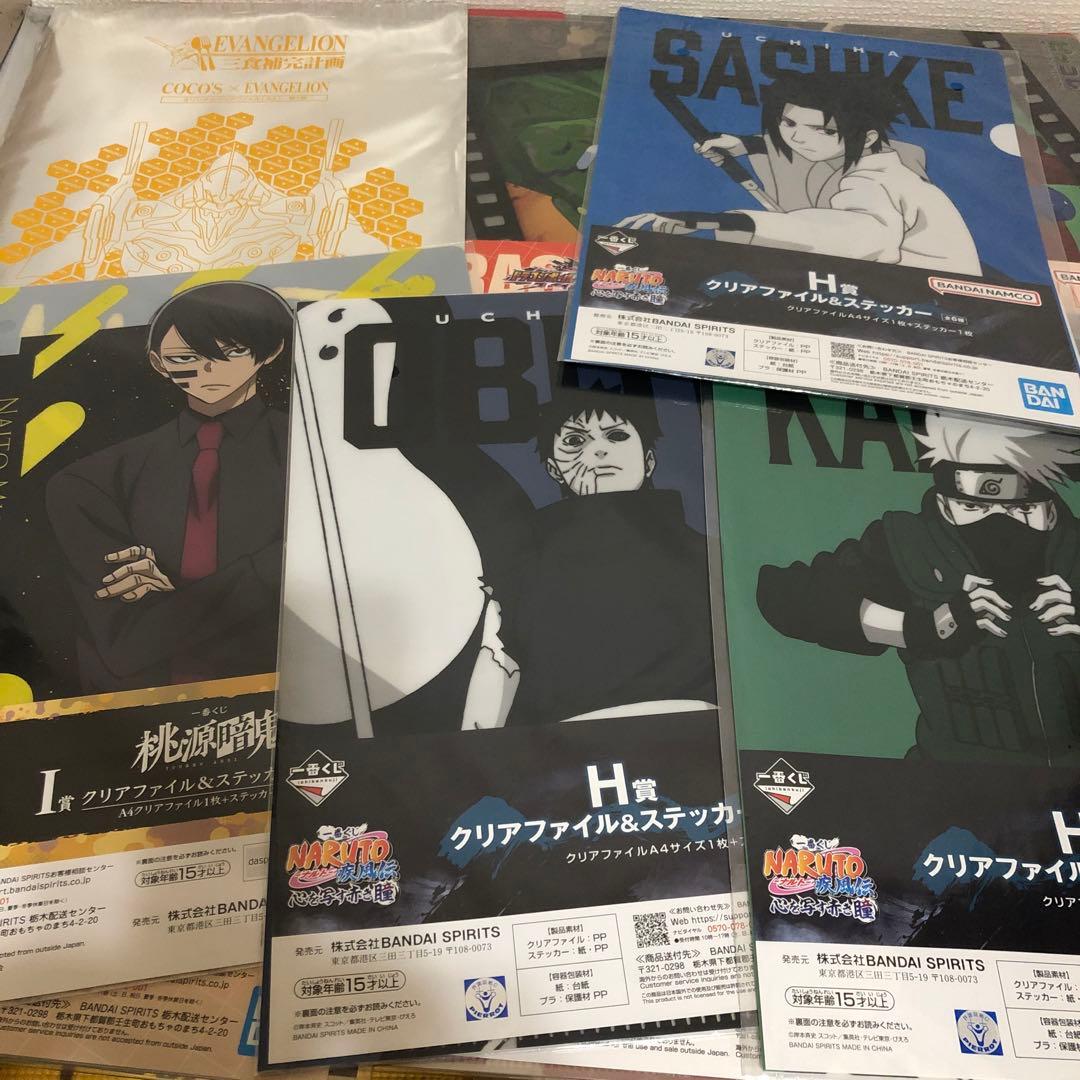 クリアファイル　大量　まとめ売り　アニメ　キャラクター