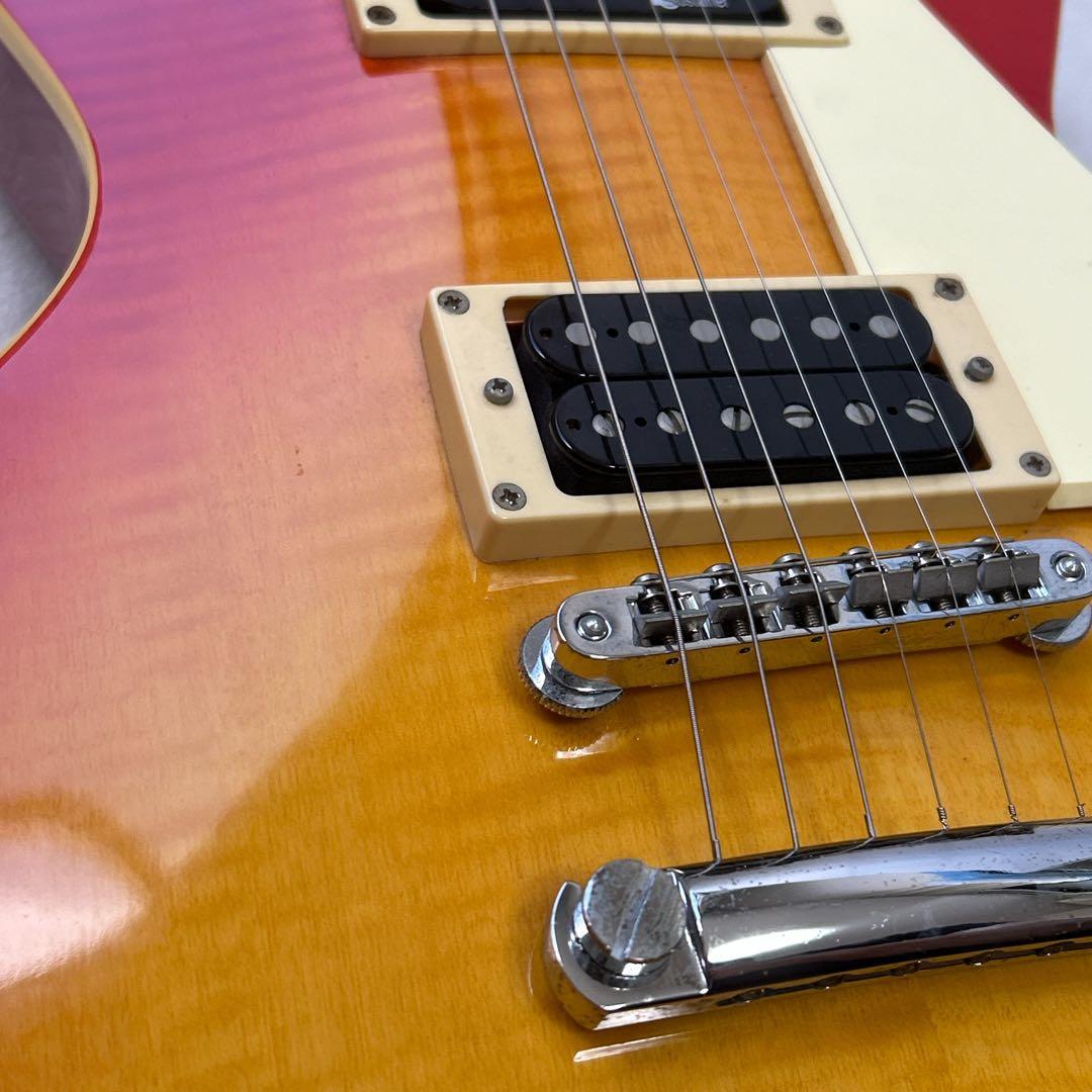 BURNY RLG-55S SUSTAINER搭載 Les paul トラ杢