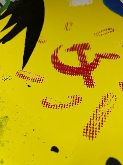 額装品 ミッキー Ｇ.Ｆ.（フランス グラピュス）MICKEY アートポスター