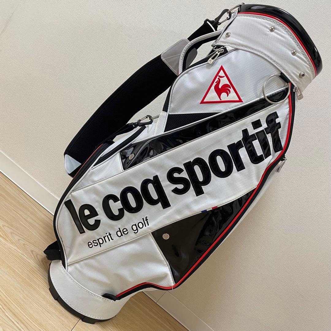 美品 le coq sportif ルコック 9.0型 軽量 キャディバッグ