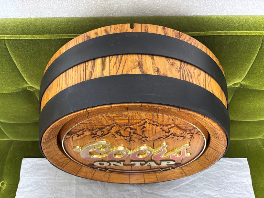 超美品 COORS クアーズ 壁掛け ビンテージ ビアサイン パブミラー レトロ