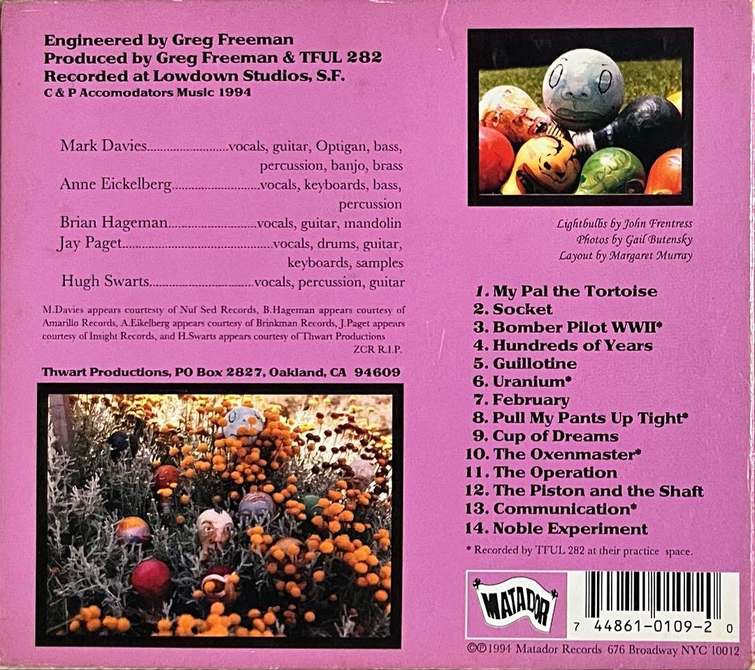 洋楽 THINKING FELLERS UNION LOCAL 282 MATADOR