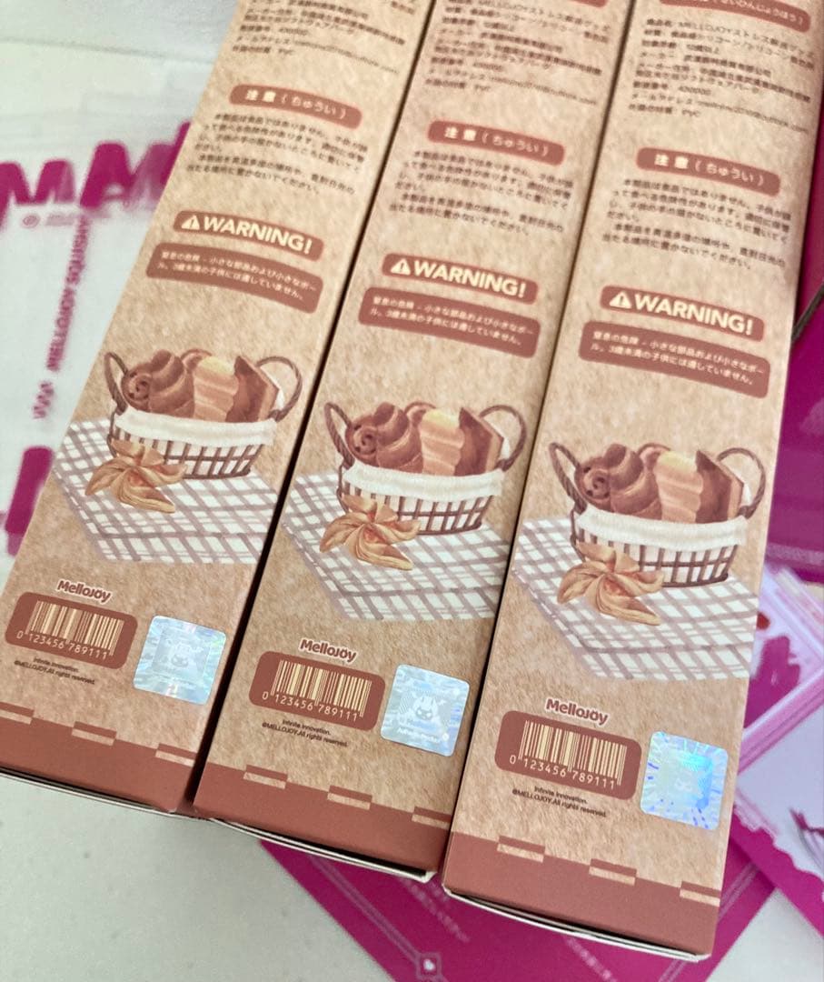 未開封mellojoy ながーいシリーズ 3箱セット スクイーズ ブラインド