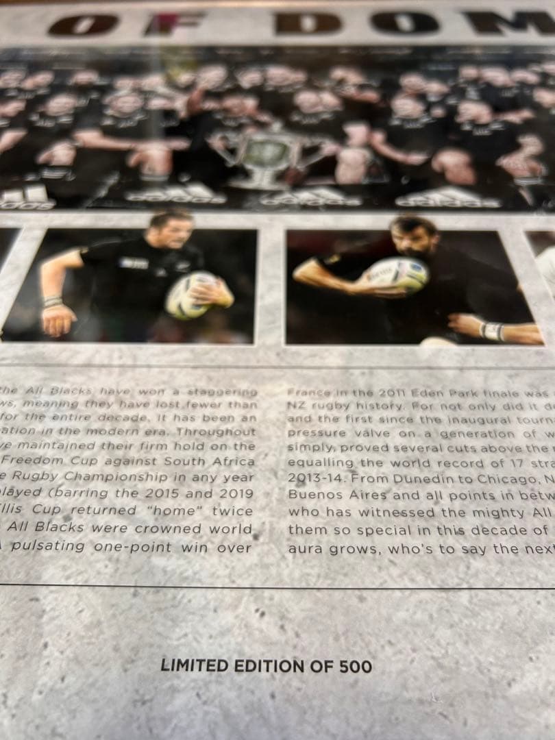 オールブラックス メモラビリア 記念品 Decade of Dominance