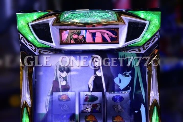 【名機】★コードギアスR2C.C.／ZS★サミー★パチスロ★アニメ★ジャンク★