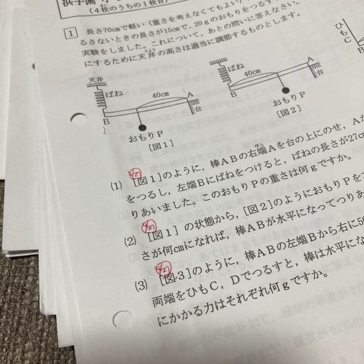no22503105_【浜学園】小6理科　復習テスト・年間フルセット　おまけ付