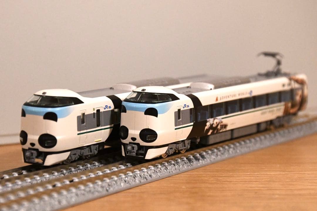 TOMIX製Nゲージ[特別企画品]287系(パンダくろしお) 品番:97933