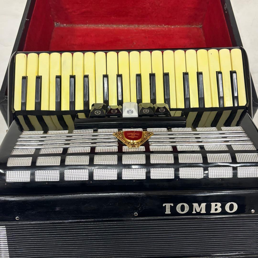 TOMBO アコーディオン 黒