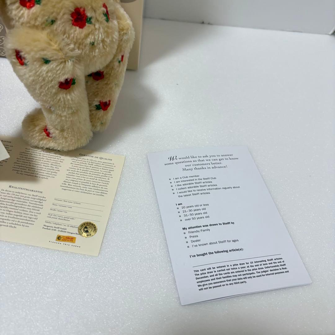 シュタイフ サマーフェスティバル 2007 限定テディベア 26cm