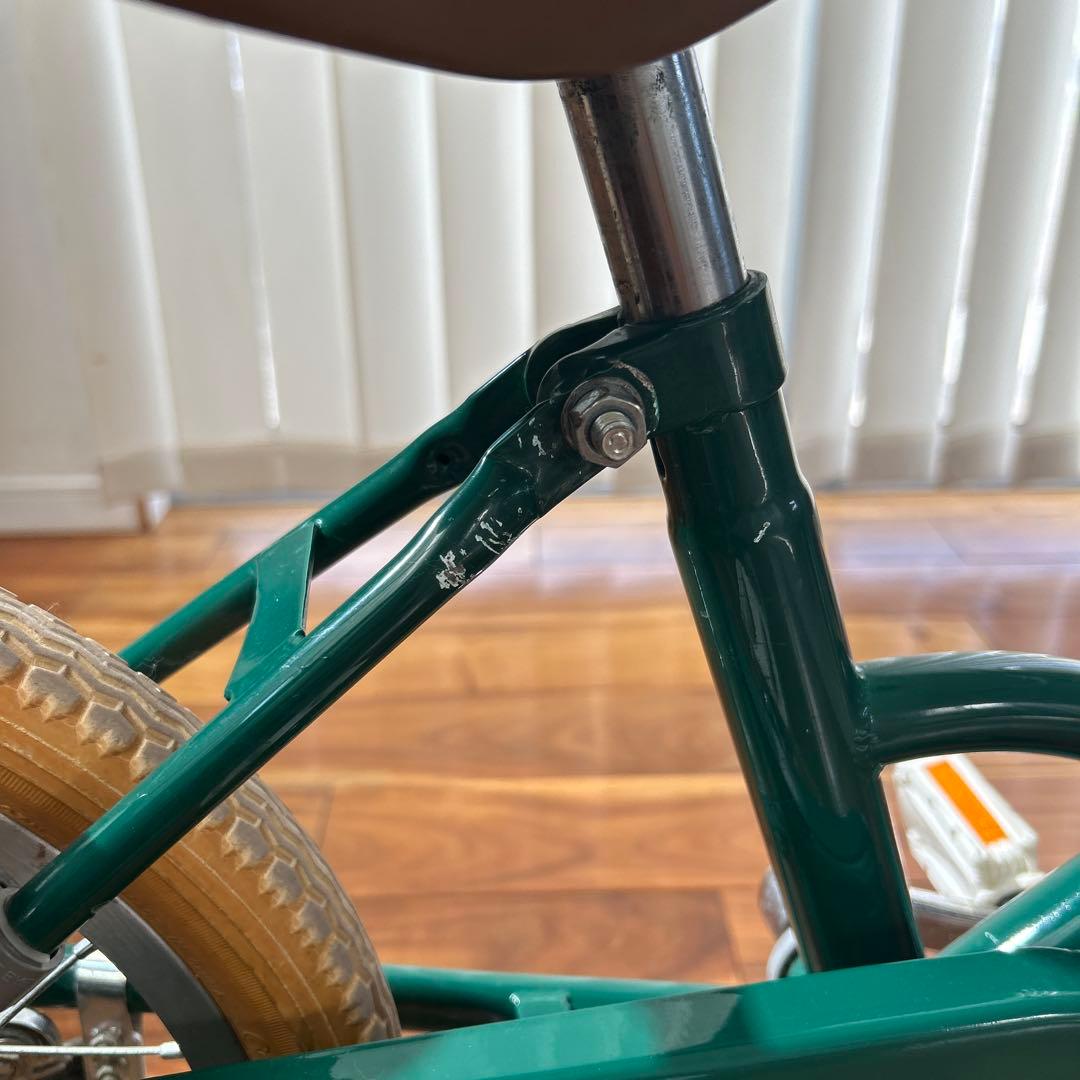 【堺市引取希望】トーキョーバイク　幼児用自転車 16インチ グリーン