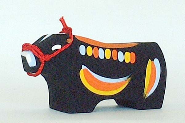 鳥取のえと　信夫工芸店　木工えと人形　十二支セット中