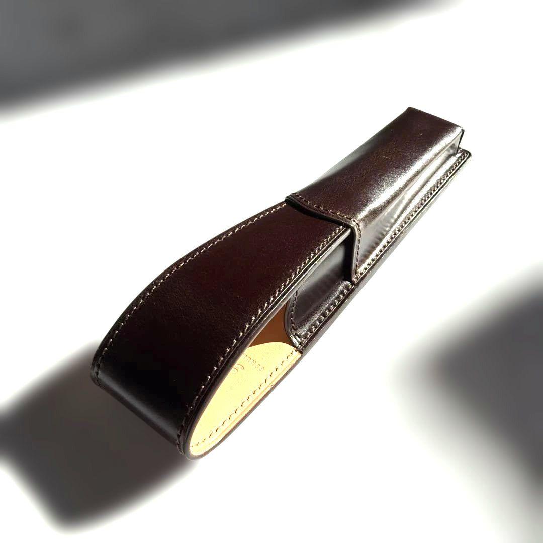 brelio コードバン ペンケース1本差し【未使用品】